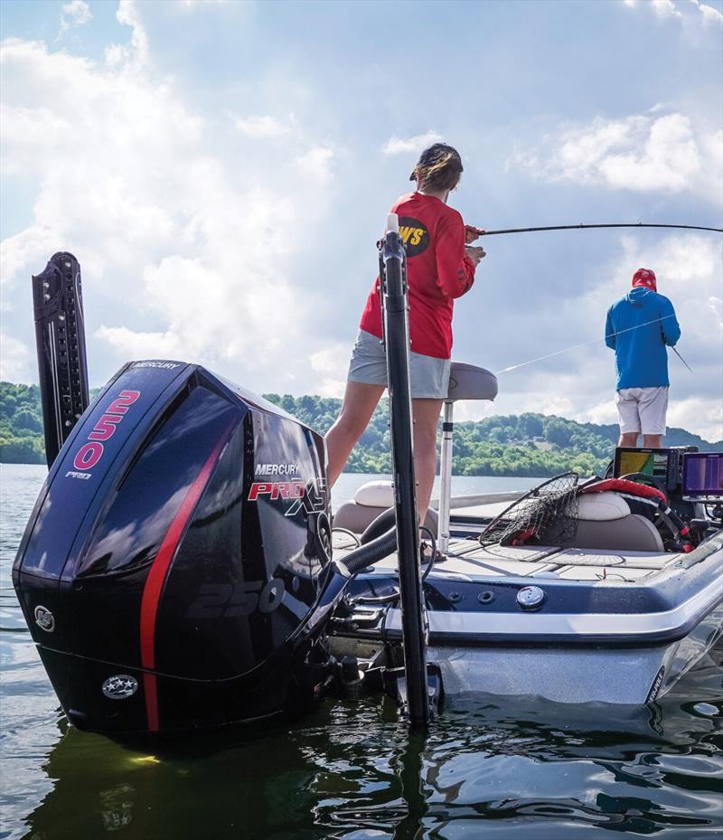 Fishing the right baits in the correct situations can help co-anglers succeed when their partner is ‘Scoping photo copyright Rob Matsuura / Major League Fishing taken at  and featuring the Fishing boat class