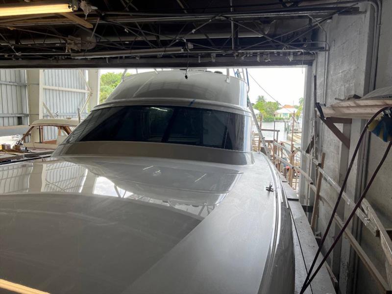 Hull #8 - Deckhouse windshield photo copyright Michael Rybovich & Sons taken at  and featuring the Fishing boat class