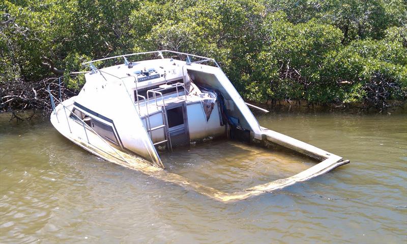 Abandoned Derelict Vessels - photo © BoatUS Foundation