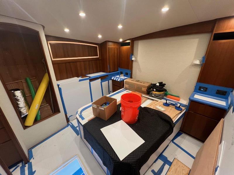 Hull #8 - Master Stateroom - photo © Michael Rybovich & Sons