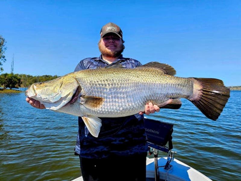 It's very competitive when the Knight family goes fishing. Caleb caught the biggest fish this trip but the ol' man still wins beard-wise photo copyright Fisho's Tackle World taken at  and featuring the Fishing boat class