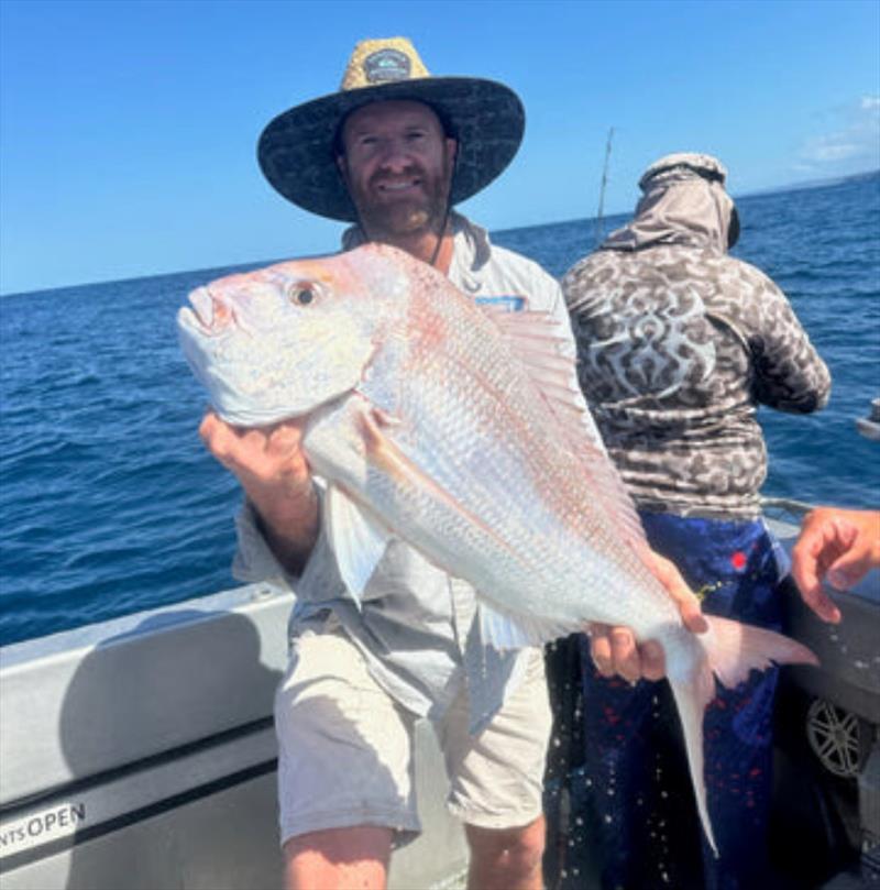 Double Island Point Fishing Charters are still catching plenty of quality snapper photo copyright Fisho's Tackle World taken at  and featuring the Fishing boat class