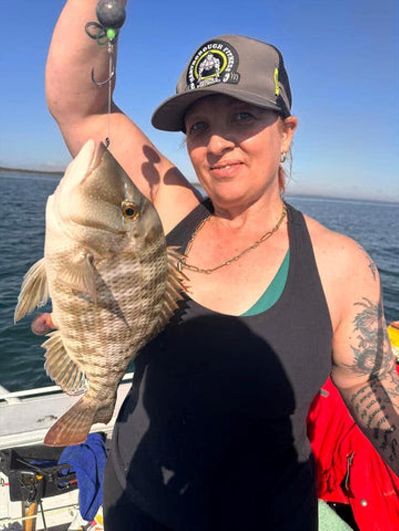 Grassy sweetlip numbers explode in the southern bay this time of year photo copyright Fisho's Tackle World taken at  and featuring the Fishing boat class