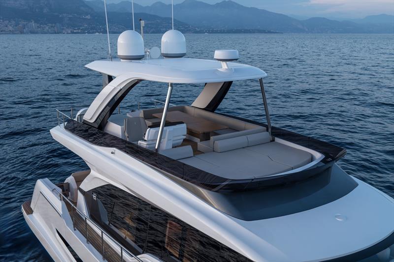 FY670 photo copyright Ferretti Yachts taken at  and featuring the Fishing boat class