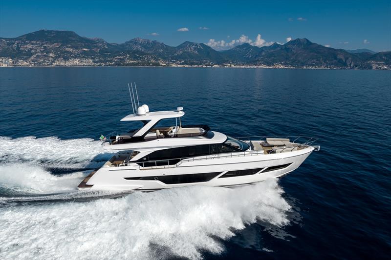 FY670 photo copyright Ferretti Yachts taken at  and featuring the Fishing boat class