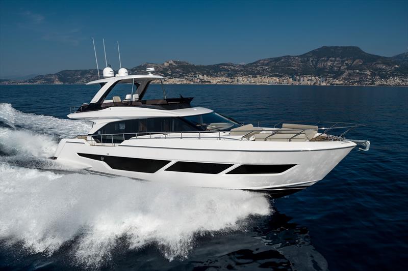 FY670 photo copyright Ferretti Yachts taken at  and featuring the Fishing boat class