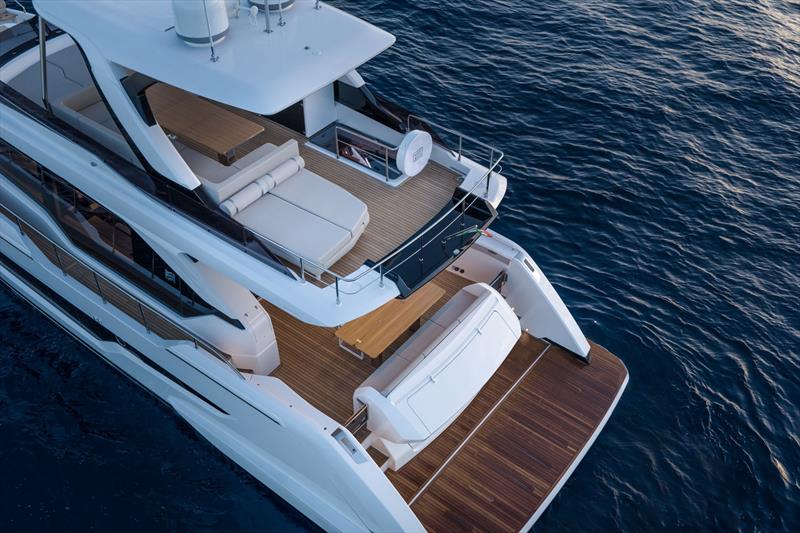 FY670 photo copyright Ferretti Yachts taken at  and featuring the Fishing boat class