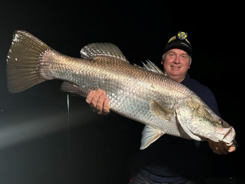 Rapala's CrushCity The Jerk crushes the Barra photo copyright Rapala VMC Australia taken at  and featuring the Fishing boat class