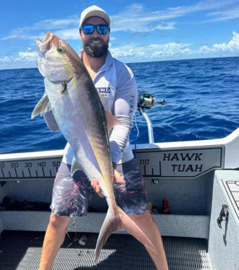 Amberjack will stretch you on most tackle, but not the deep dropping gear photo copyright Fisho's Tackle World taken at  and featuring the Fishing boat class