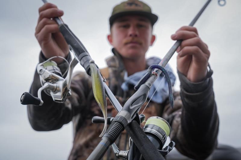 Kaden Mueck - Toyota Series Presented by Phoenix Boats Southwestern Division on Sam Rayburn Reservoir - photo © Rob Matsuura / Major League Fishing