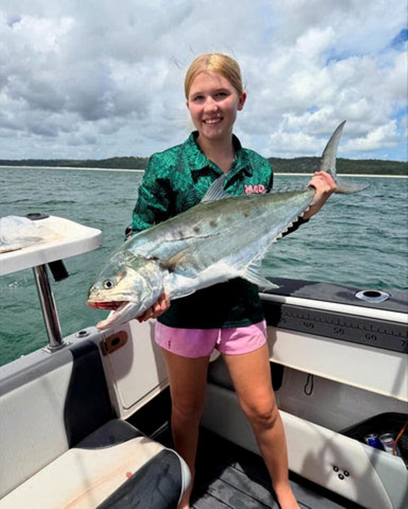 Queenies can be found all over the bay, from the big schools in Platypus Bay to the roaming marauders of the flats close inshore - photo © Fisho's Tackle World