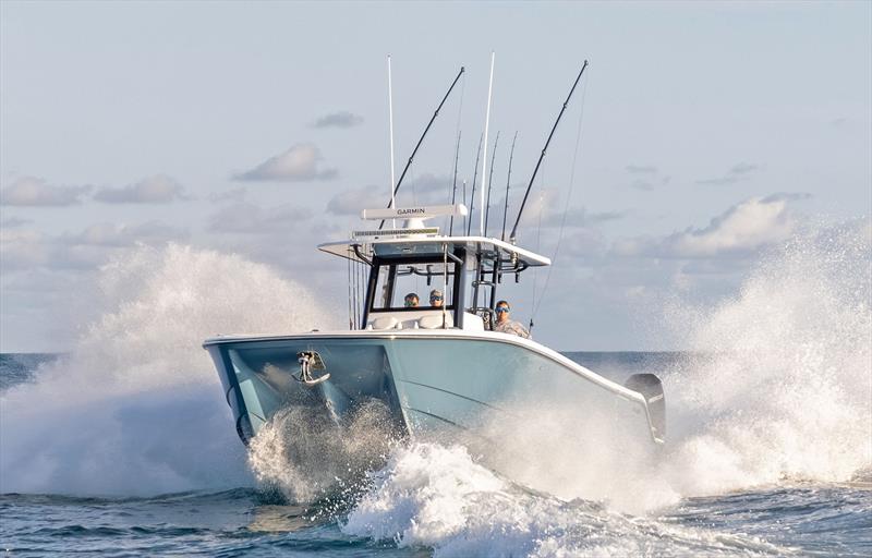 New Invincible 36 Catamaran photo copyright Invincible Boats taken at  and featuring the Fishing boat class