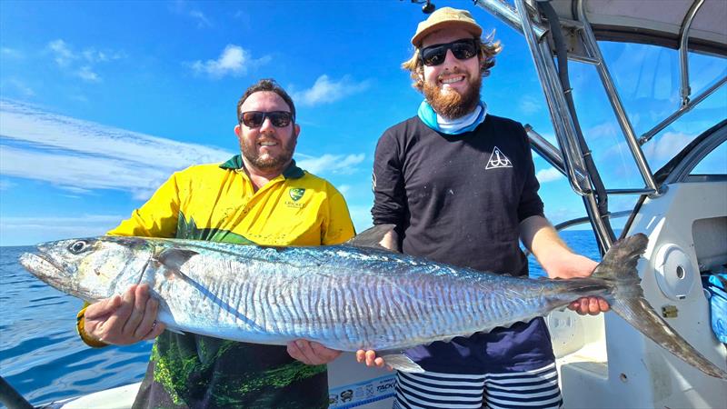 Spanish mackerel are a regular feature of Hot Reels Charters - photo © Fisho's Tackle World