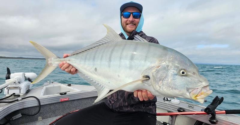 Jacko headed for Station Hill and had fun catching all sorts of pelagics, including big goldies like this one - photo © Fisho's Tackle World