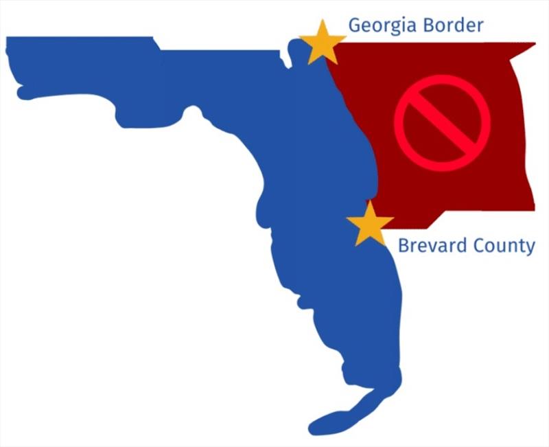 Map of the proposed bottomfishing closure area - photo © American Sportfishing Association