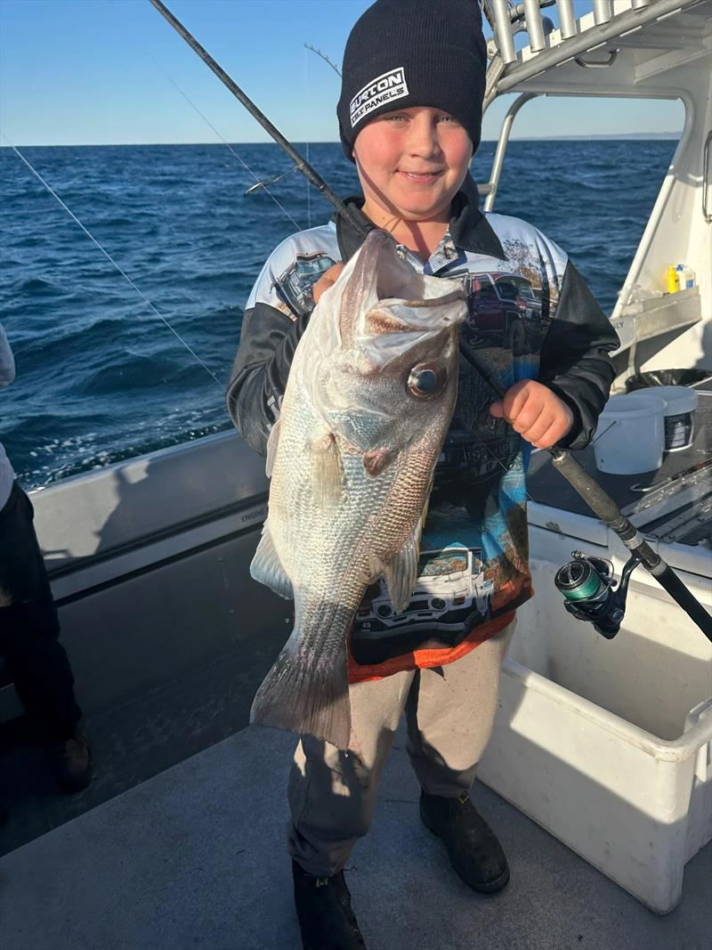 Ollie Pearce is a master fisho with incredible skill and experience for his age. Pearlies and other reefies don't stand a chance - photo © Fisho's Tackle World Hervey Bay