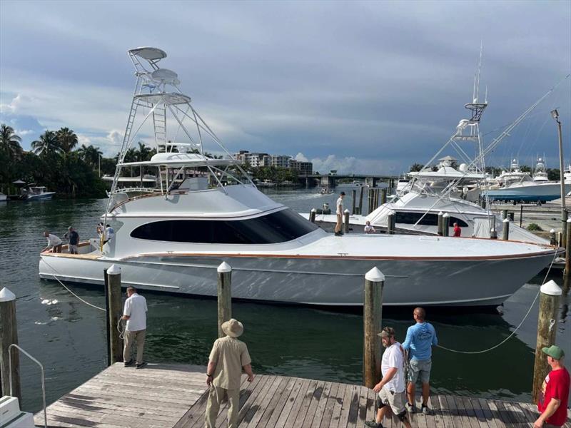 Hull #9 - Launch 3 - photo © Michael Rybovich & Sons