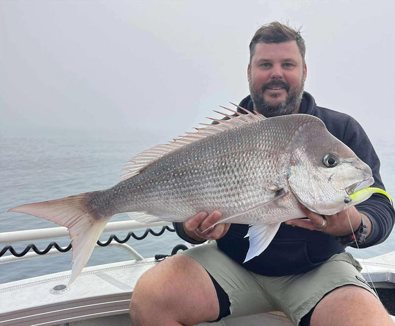 Recent foggy days created an incredible snapper bite and Paul was out there amongst them - photo © Fisho's Tackle World Hervey Bay