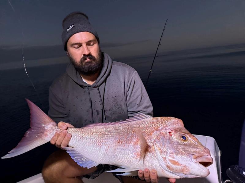 Scott Cooper fished the twilight hours for this big knobbie - photo © Fisho's Tackle World Hervey Bay