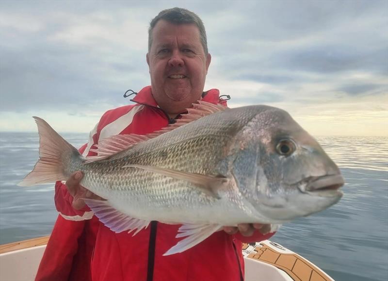 Adam was one of many fishos to get amongst the snapper this week - photo © Fisho's Tackle World Hervey Bay