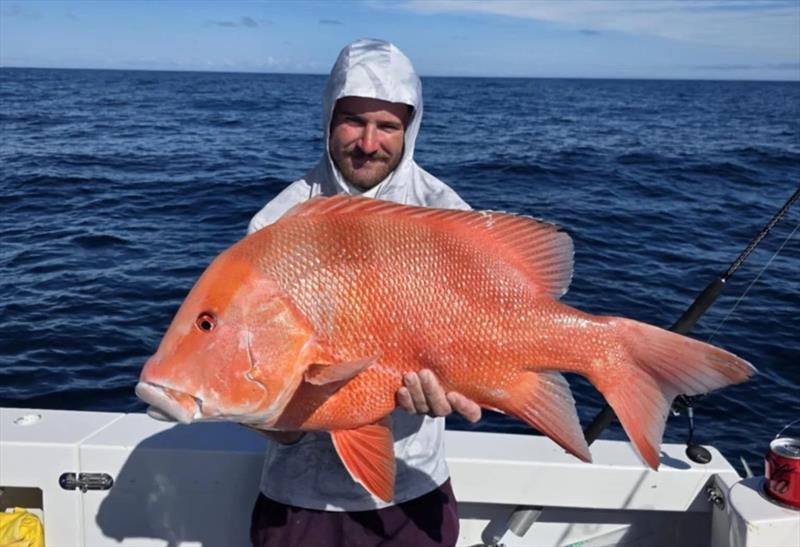 This fine red made the haul to 1770 worthwhile for Jamie - photo © Fisho's Tackle World Hervey Bay