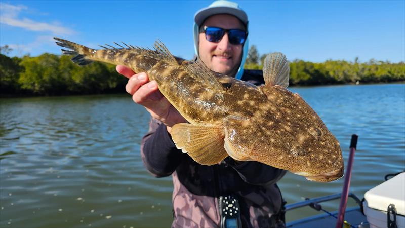 Swags of flathead can be found in all of our estuary systems at present. Grab some softies and get amongst them this week photo copyright Fisho's Tackle World Hervey Bay taken at  and featuring the Fishing boat class