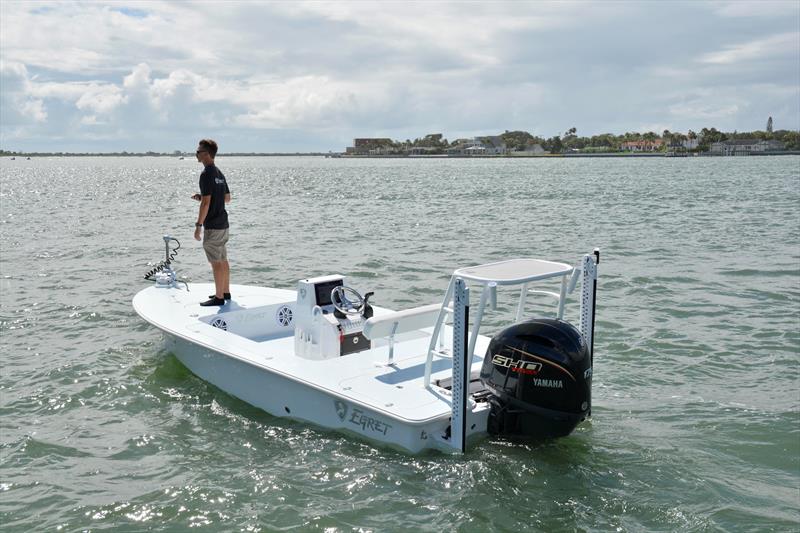 Egret 18 photo copyright Egret Boats taken at  and featuring the Fishing boat class