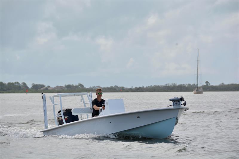 Egret 18 photo copyright Egret Boats taken at  and featuring the Fishing boat class