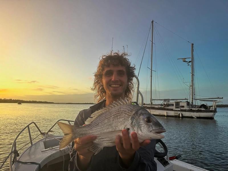 Big bream are prolific right now. Get amongst them in the lower reaches of our rivers or on the shallow reefs beyond photo copyright Fisho's Tackle World Hervey Bay  taken at  and featuring the Fishing boat class