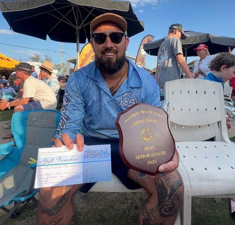 Ray Paranihi took out champion overall angler at the WBHFC. Well done Ray - photo © Fisho's Tackle World Hervey Bay