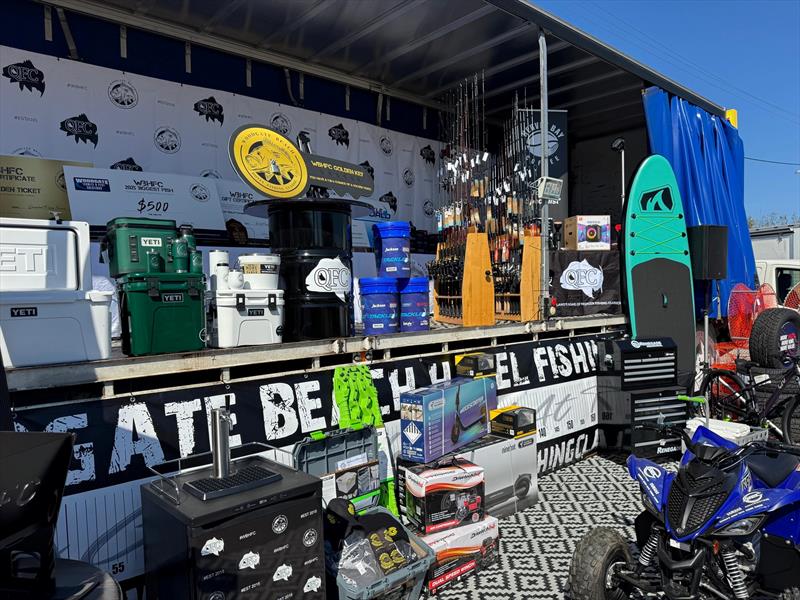 Support from local sponsors enables the WBHFC to offer a wonderful mix of quality prizes for an event that is getting bigger & better year by year - photo © Fisho's Tackle World Hervey Bay