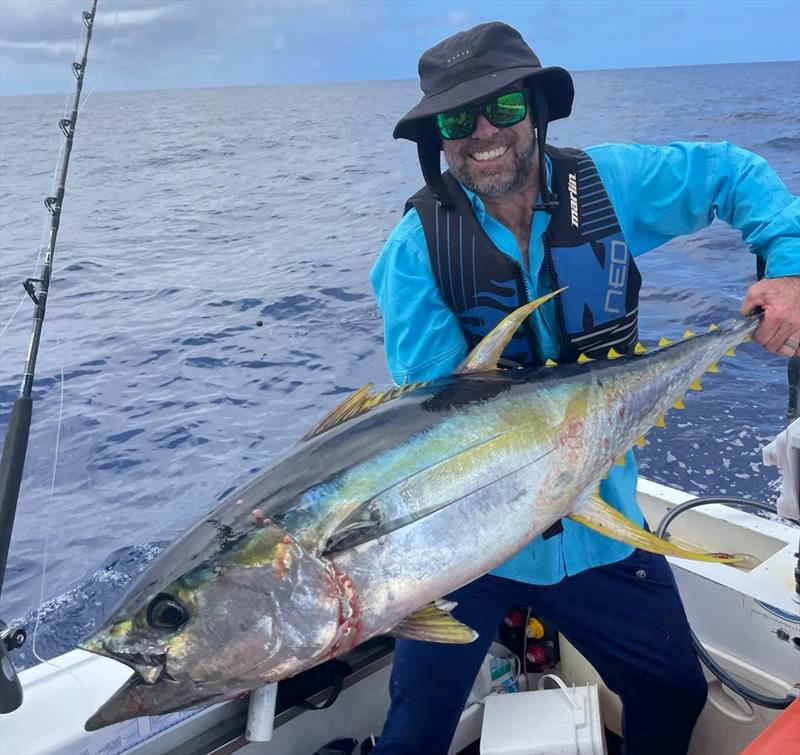 There's still plenty of big yellowfin offshore. With the current racing south, the marlin will be next to turn up - photo © Fisho's Tackle World Hervey Bay