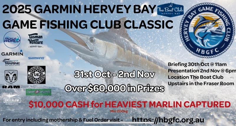 It's on again - the HBGFC's premier tournament is set for the end of the month. So, look out marlin, here they come - photo © Fisho's Tackle World Hervey Bay