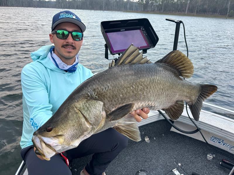 Dane snuck in a quick trip to Lake Monduran and caught a couple of beauties - photo © Fisho's Tackle World Hervey Bay