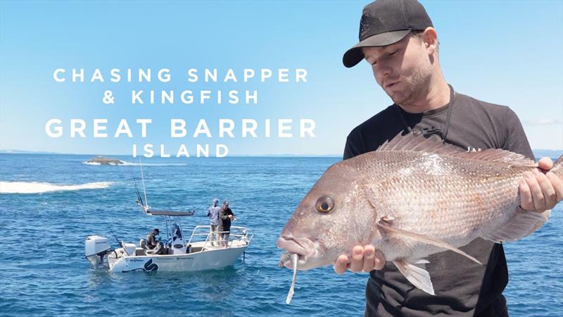 XL Snapper & Kingfish hunt at Great Barrier Island | Kingfisher 510 Powercat photo copyright Kingfisher Boats taken at  and featuring the Fishing boat class