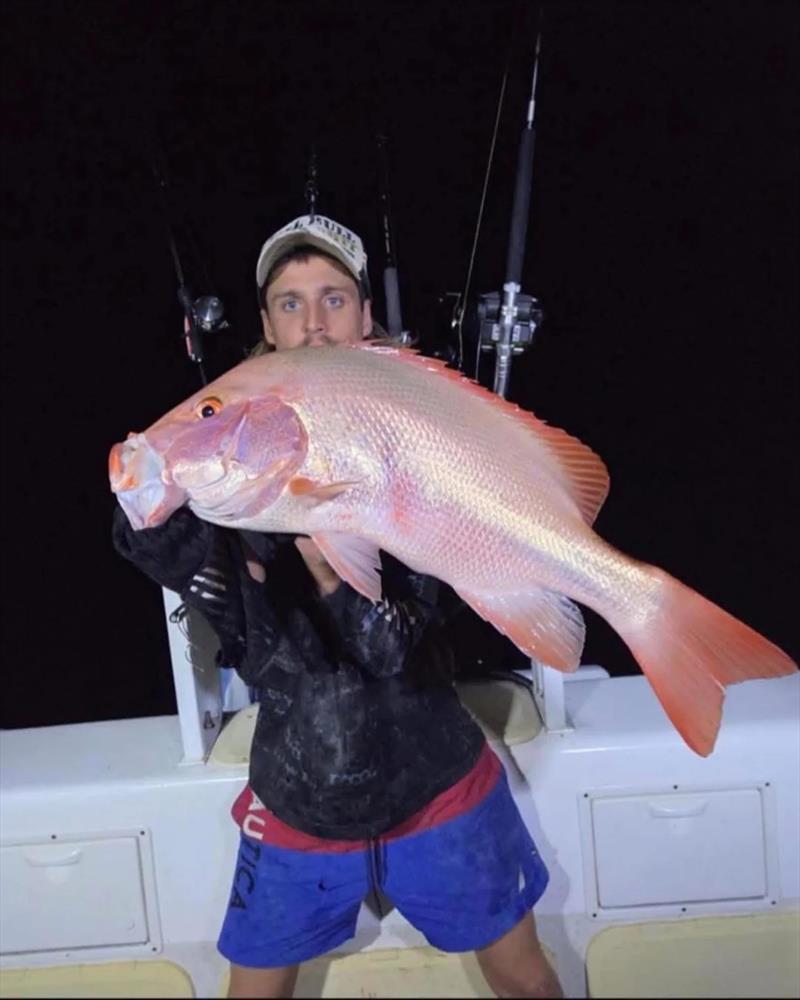 Head wide enough and you could be catching big nannies like this one of Ash Ross' this weekend - photo © Fisho's Tackle World Hervey Bay 