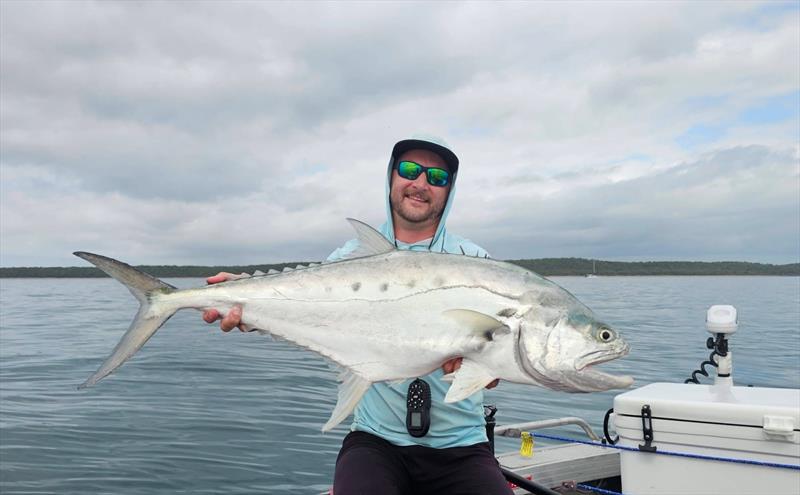 It was a day of variety for Jacko and crew as they caught reef fish, queenies and goldies close inshore - photo © Fisho's Tackle World Hervey Bay