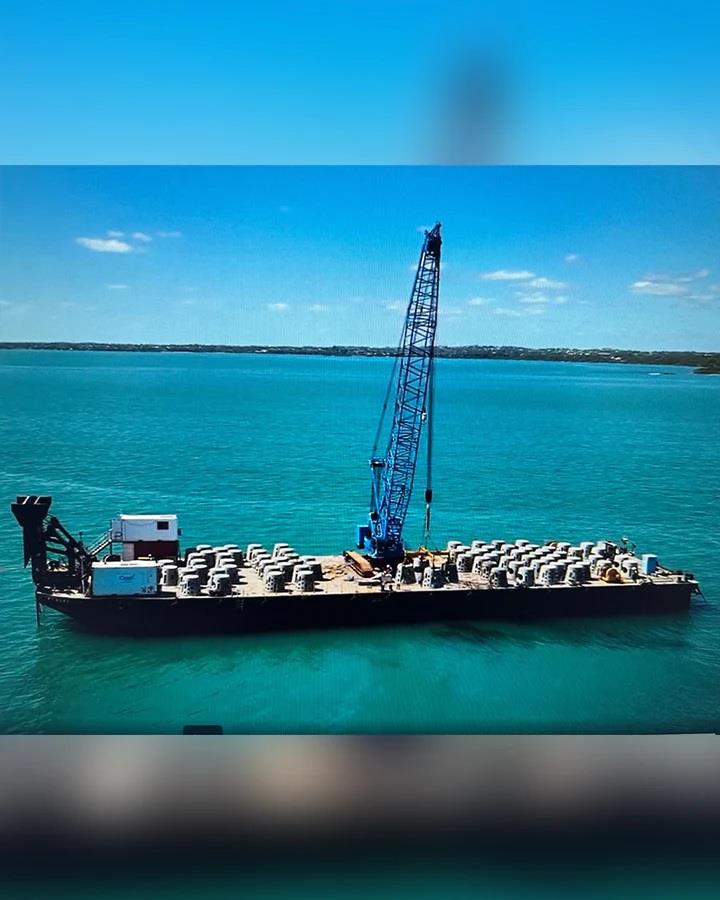 A reminder of what the Pt Vernon artificial reef domes looked like prior to installation - photo © Fisho's Tackle World Hervey Bay