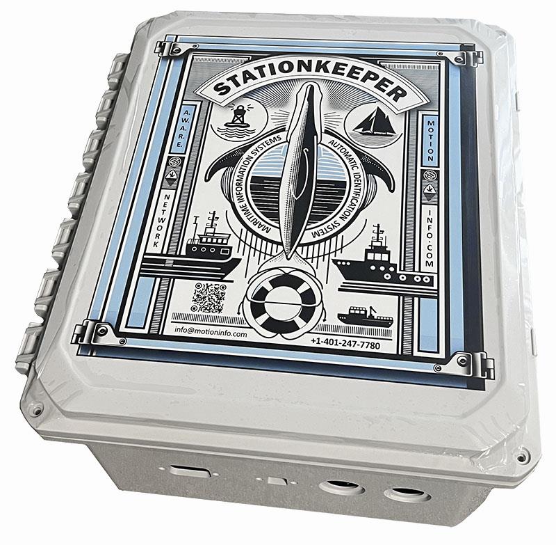 StationKeepers are shore-based AIS transceivers produced by MotionInfo - photo © MotionInfo