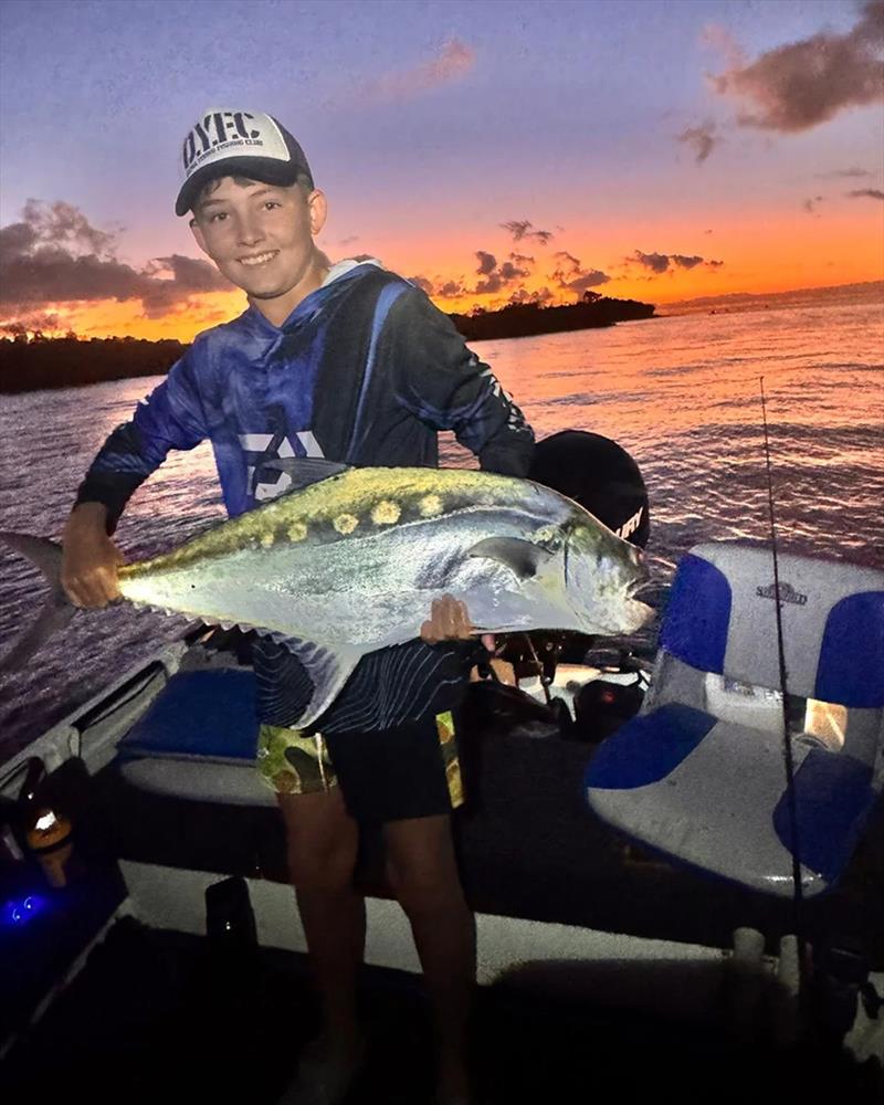 Big queenies can turn up all over the place inshore this time of year - photo © Fisho's Tackle World Hervey Bay