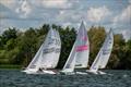 Start of Race 2 - Flying Fifteen Southern Travellers at Middle Nene © David Livingstone