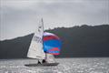 Overall winners of HCP1 Fleet, Scott Train and Anne Stewart (Flying Fifteen) - Kippford Week at Solway © Finlay Train