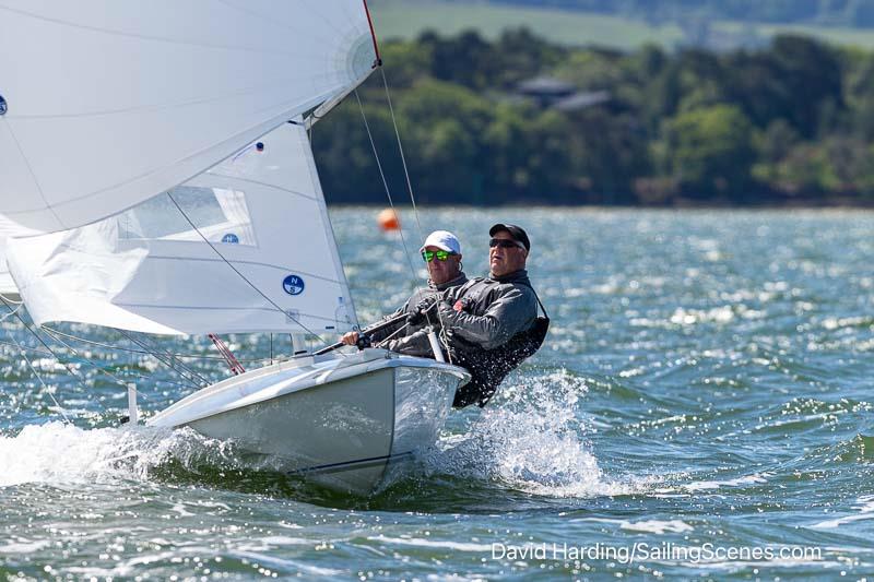 2024 International Paint Poole Regatta Day 3 photo copyright David Harding / www.sailingscenes.com taken at Parkstone Yacht Club and featuring the Flying Fifteen class