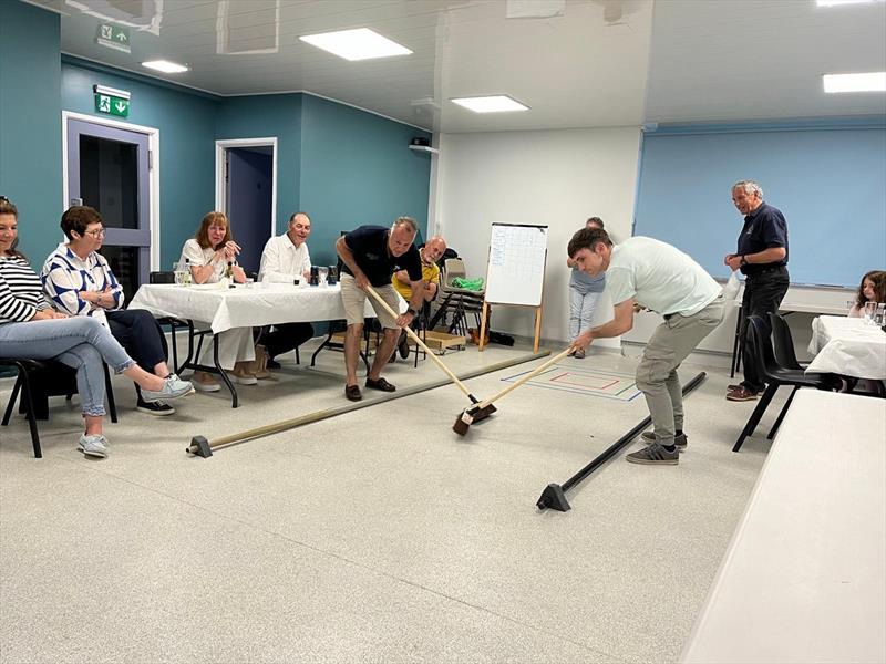 World Ice Cube Curling Championships held during the Dovestone Flying Fifteen Open - photo © Nik Lever