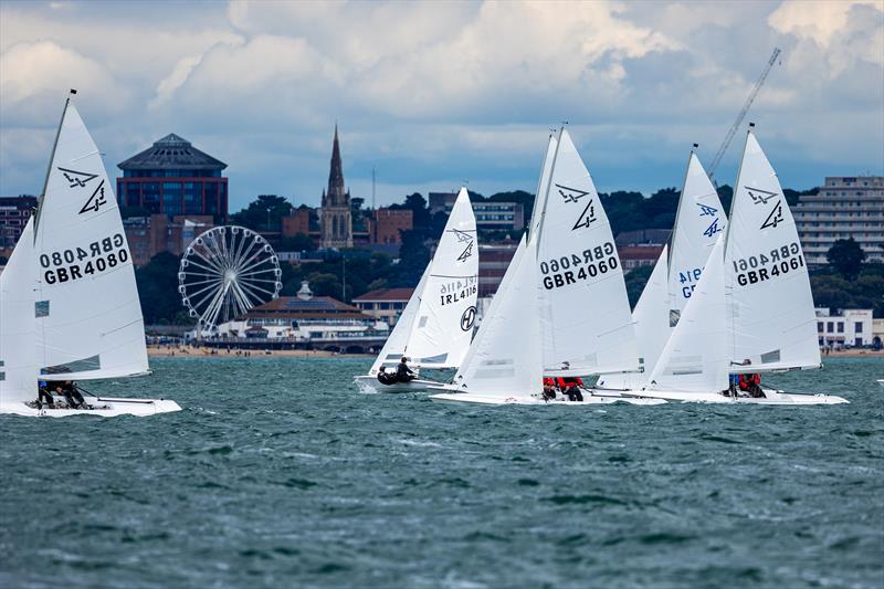 Flying Fifteen Southerns at Parkstone photo copyright Phil Jackson / Digital Sailing taken at Parkstone Yacht Club and featuring the Flying Fifteen class