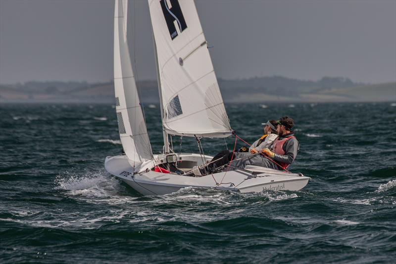 Flying Fifteen British Isles Championships 2024 at Strangford Lough photo copyright Simon McIlwaine / www.wavelengthimage.com taken at Strangford Lough Yacht Club and featuring the Flying Fifteen class