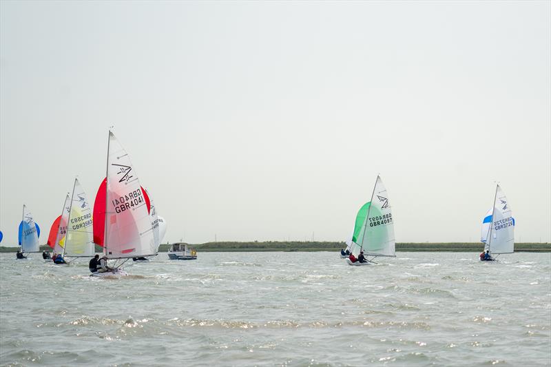 Flying Fifteens on the river Crouch photo copyright Petru Balau Sports Photography / sports.hub47.com taken at Royal Corinthian Yacht Club, Burnham and featuring the Flying Fifteen class