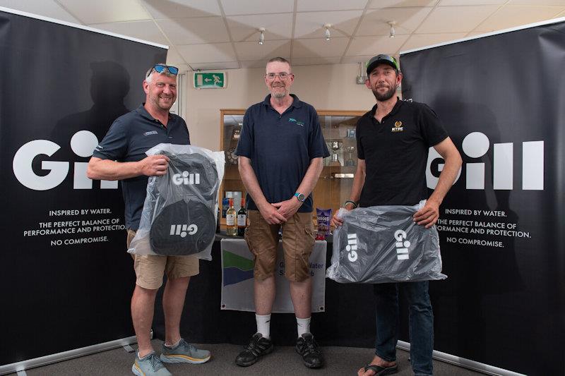 Scott Dawson and Ben McGrane, second overall - Gill Flying Fifteen Inland Championship at Grafham photo copyright Paul Sanwell / OPP taken at Grafham Water Sailing Club and featuring the Flying Fifteen class