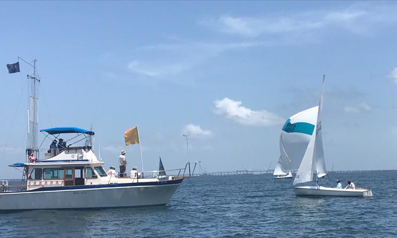 The leaders in the Challenger Division after two races are in in first, were Steve and Rene Comen (1-2=3) - photo © Talbot Wilson