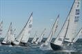 Folkboat Racing in the Solent © Jake Sugden